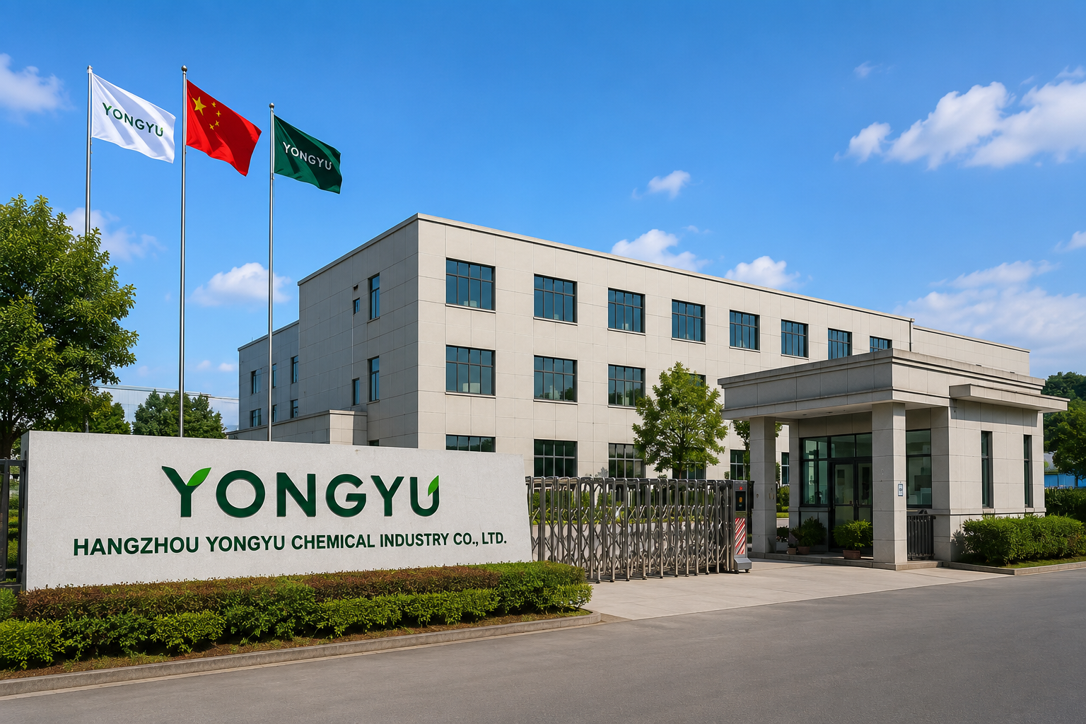 Organoclay production factory for manufacturing and quality control support